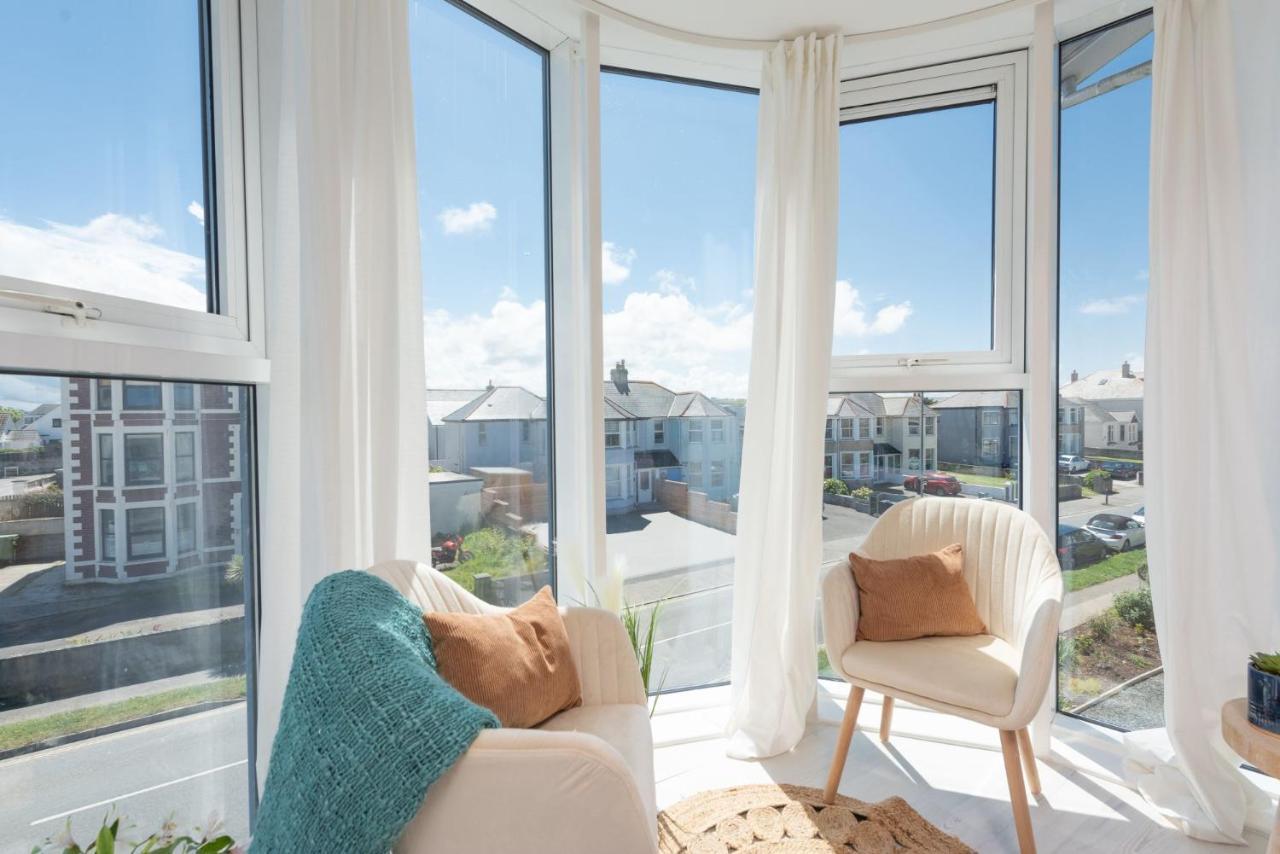 クラントック45 Ocean 1, Newquayアパートメント エクステリア 写真