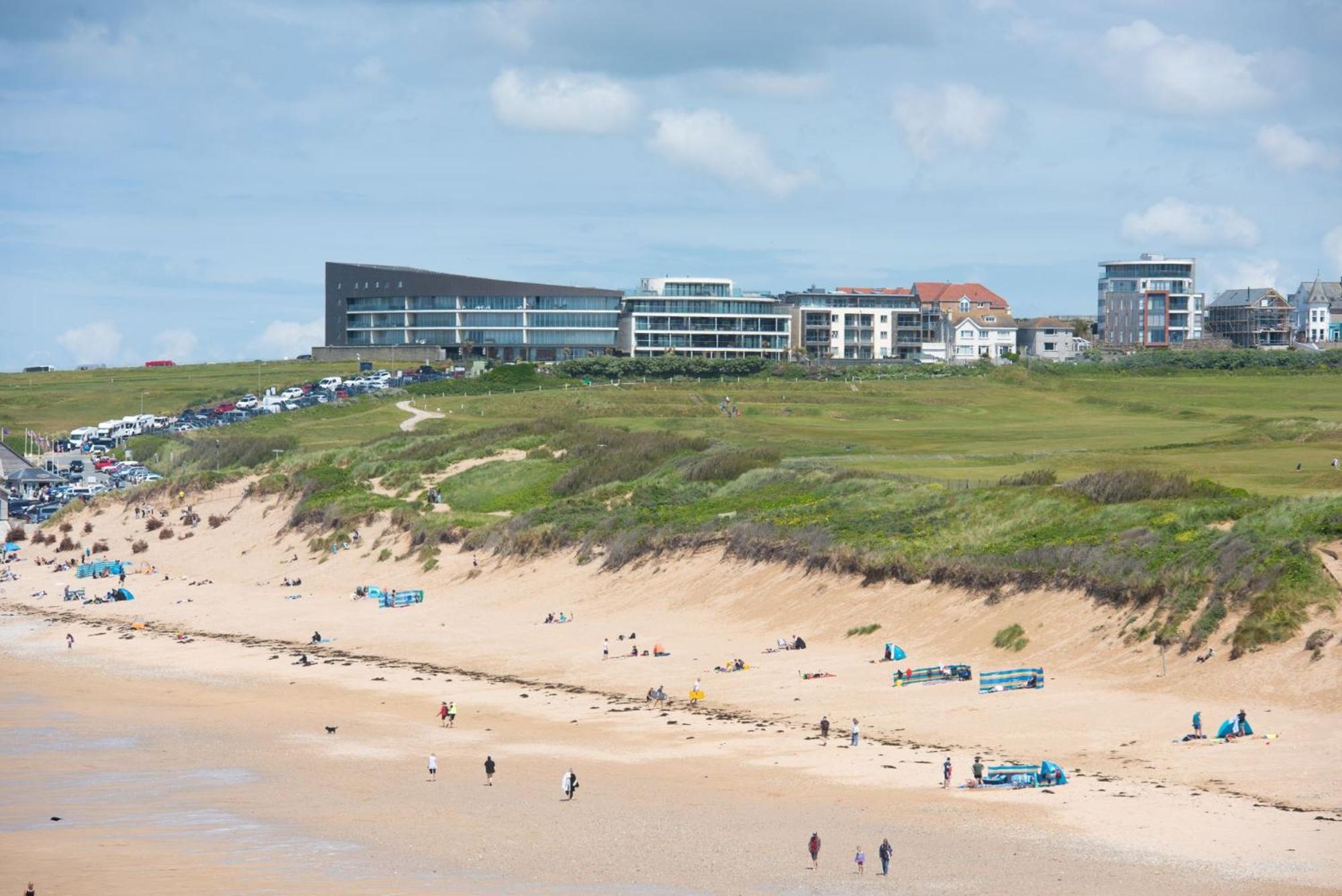 クラントック45 Ocean 1, Newquayアパートメント エクステリア 写真